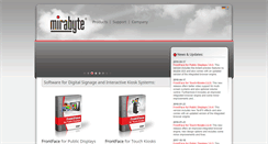 Desktop Screenshot of mirabyte.com